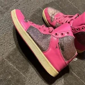 Rue21 Shoes Rue2 Etc Pink Glitter Glittery Sparkle Sparkly